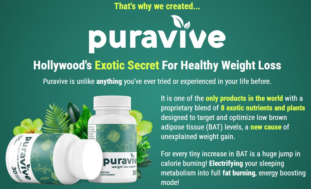 Healthy Weight Loss as Pure as Nature Intended-Puravive-Stumbit Health